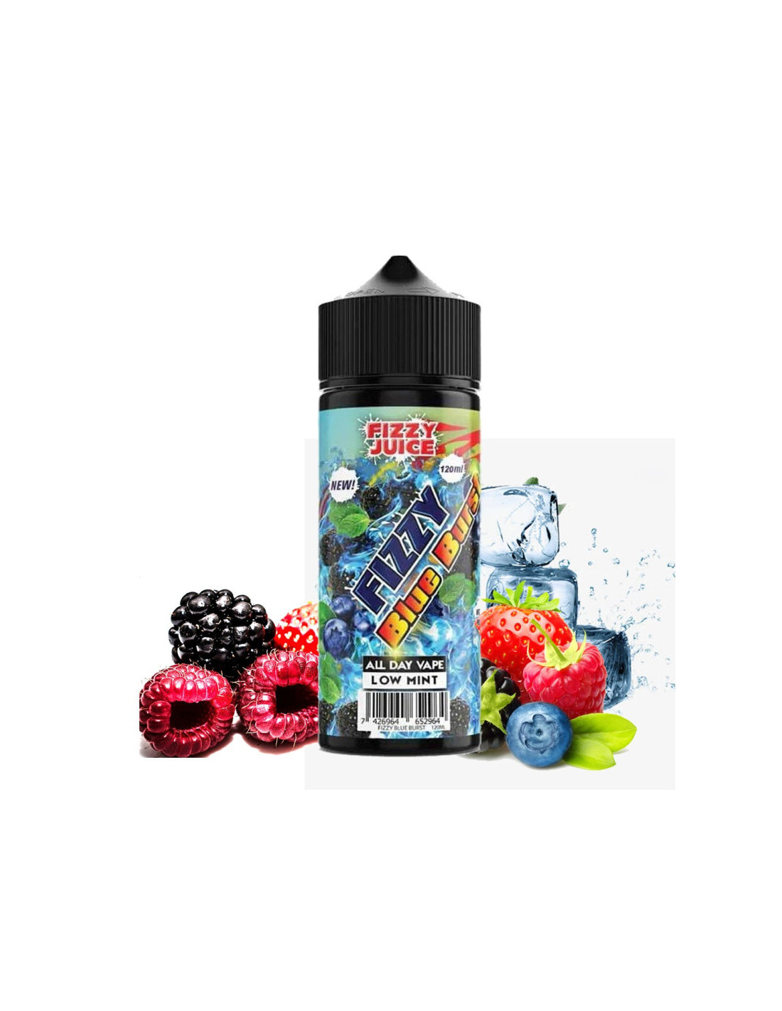 BLUE BURST 100ML - FIZZY 17,99 € AlkaVape