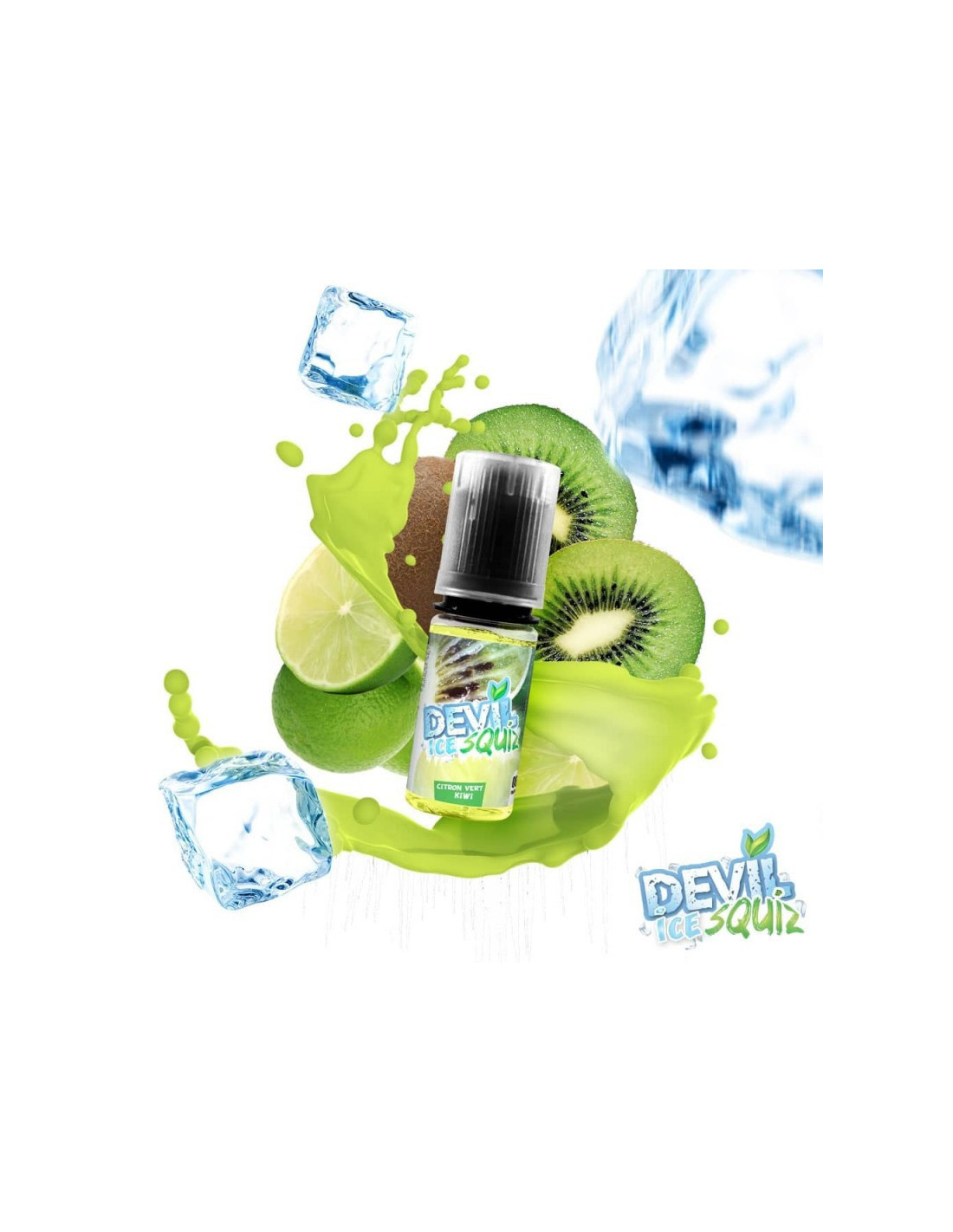 CITRON VERT KIWI 10ML - DEVIL ICE SQUIZ BY AVAP 4,99 € AlkaVape