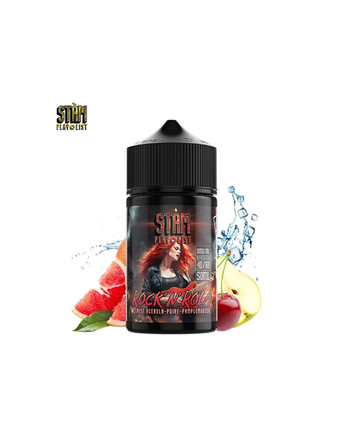 ROCK'N'ROLA 50ML - STAM PLAYLIST 13,99 € AlkaVape