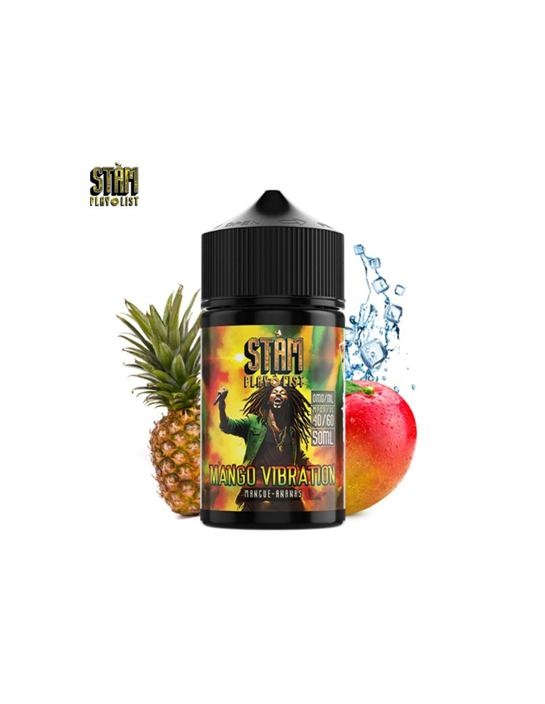 MANGO VIBRATION 50ML - STAM PLAYLIST 13,99 € AlkaVape