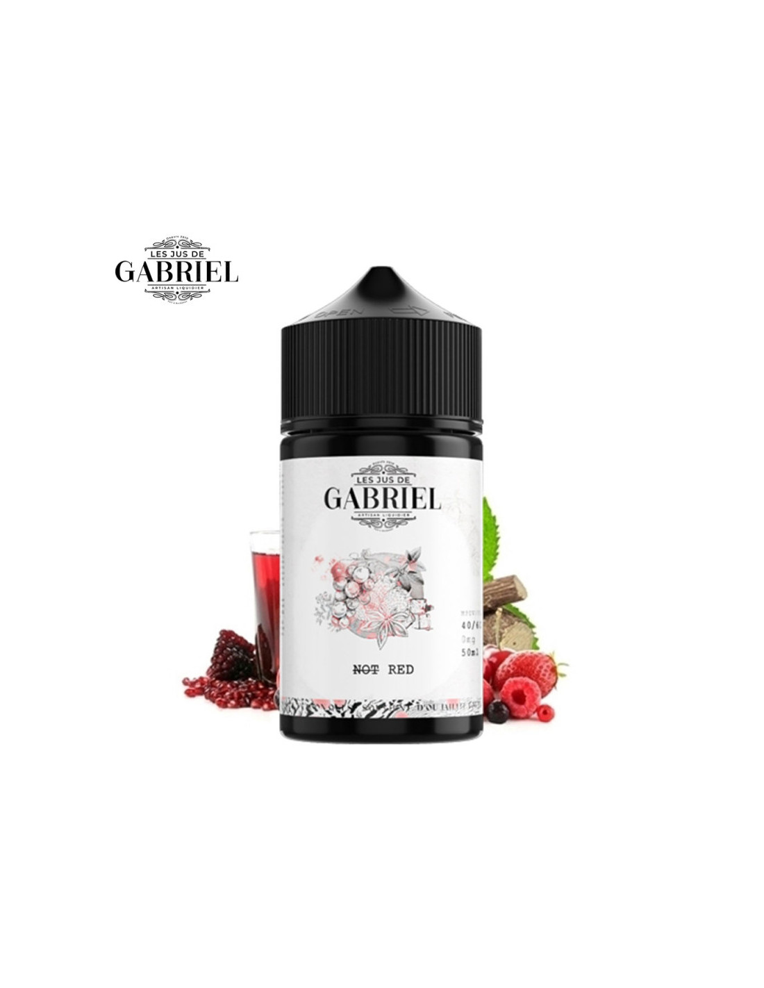 NOT RED 50ML - JUS GABRIEL 13,99 € AlkaVape