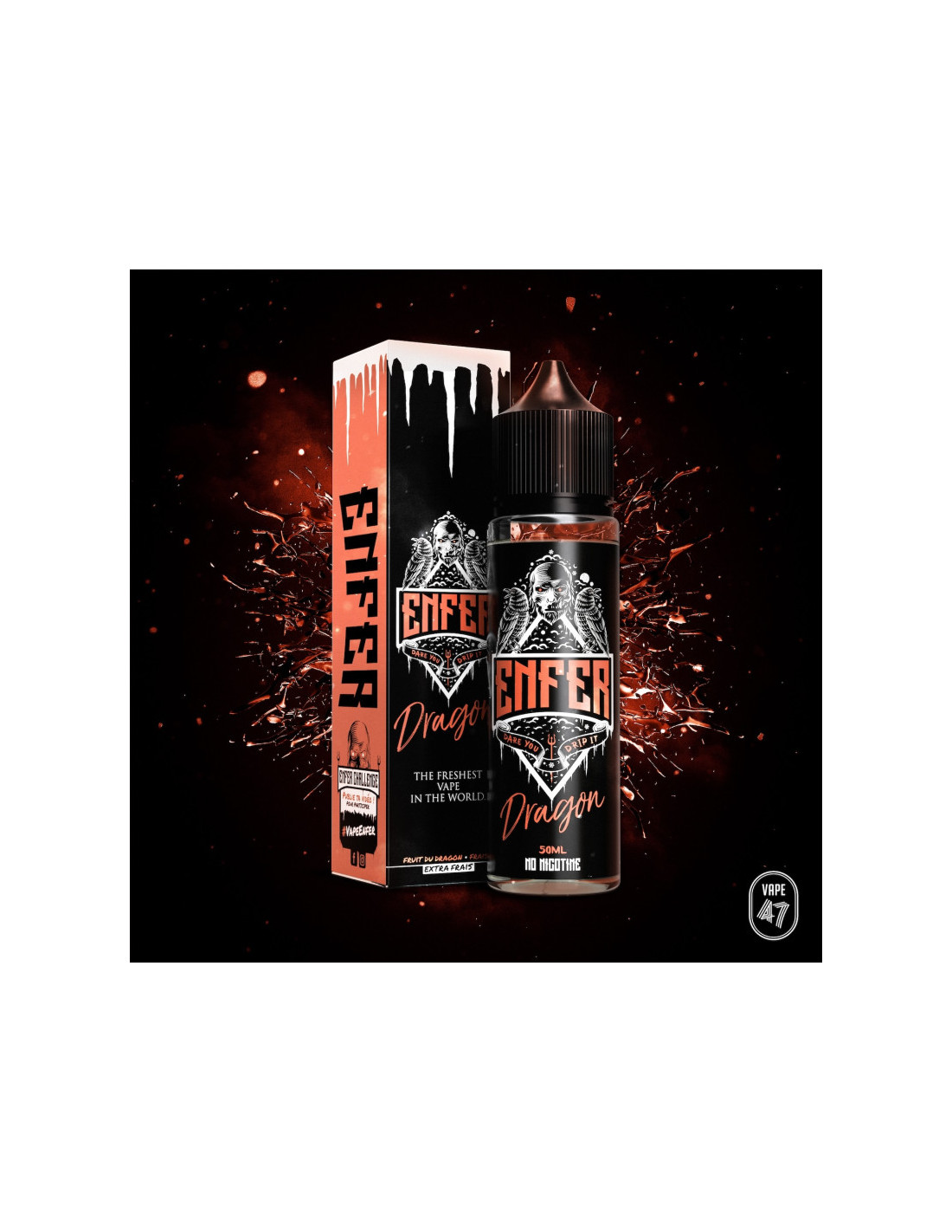DRAGON 50ML - ENFER 13,99 € AlkaVape