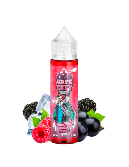 FRAMBOISE CASSIS MÛRE 50ML - VAPE CITY
