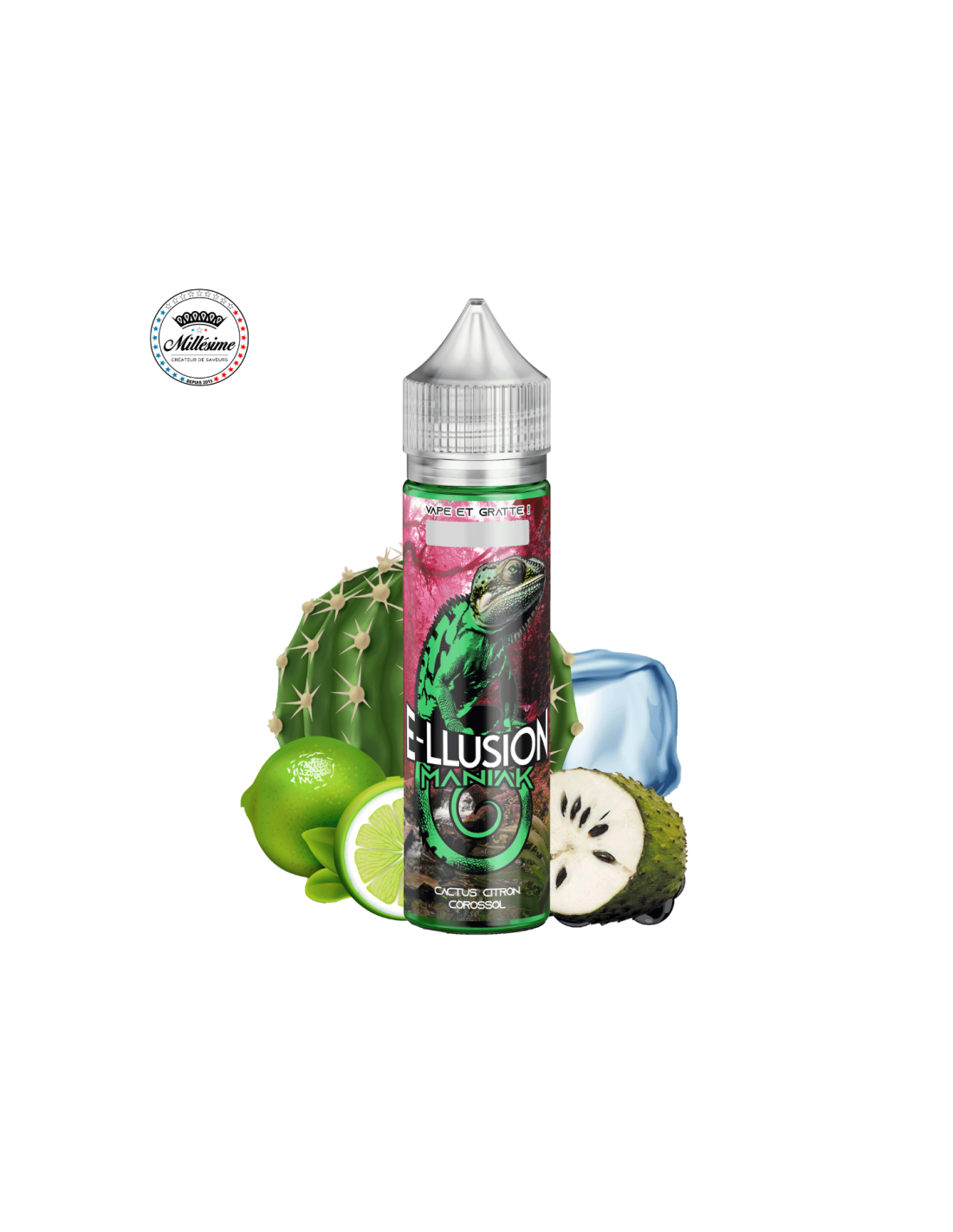 MANIAK 50ML - E-LLUSION BY MILLÉSIME 13,99 € AlkaVape