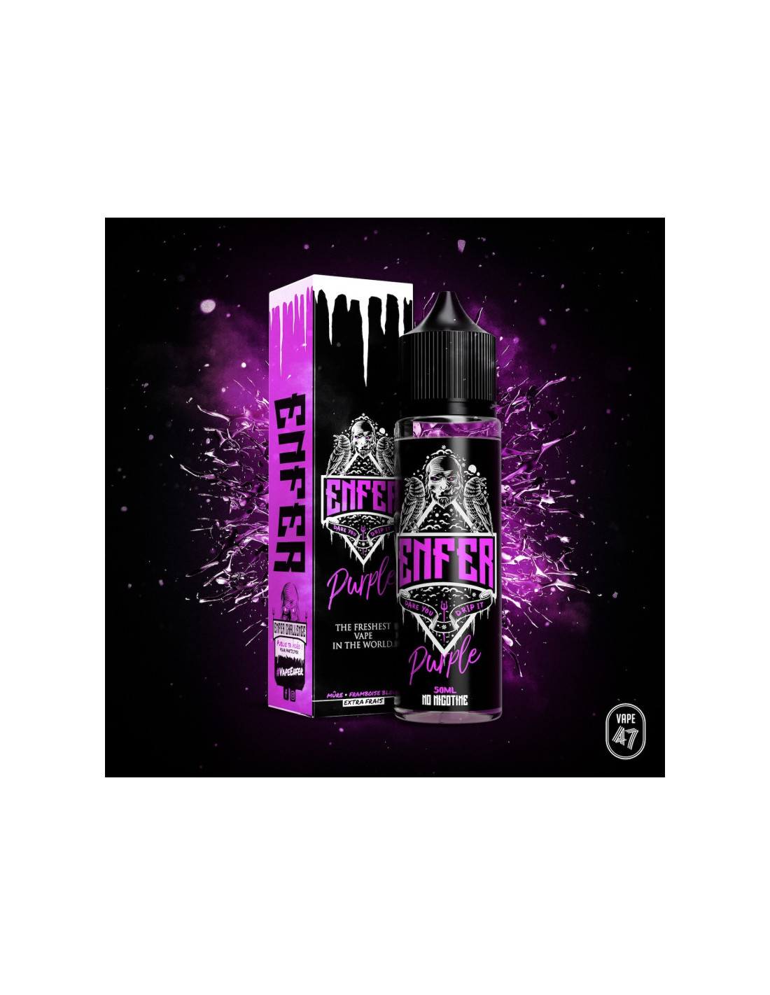 PURPLE 50ML - ENFER 13,99 € AlkaVape