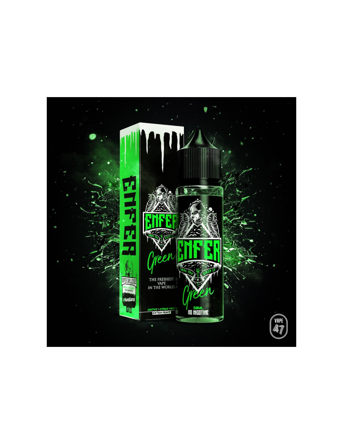 GREEN 50ML - ENFER 13,99 € AlkaVape