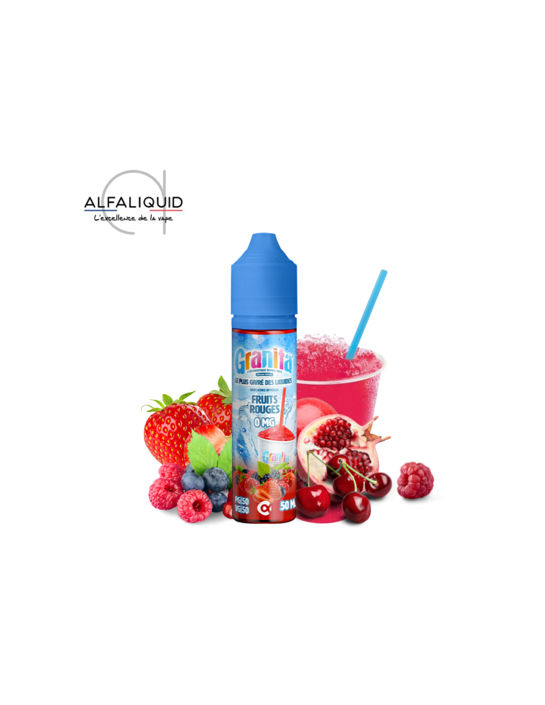 FRUITS ROUGES 50ML - GRANITA 13,99 € AlkaVape