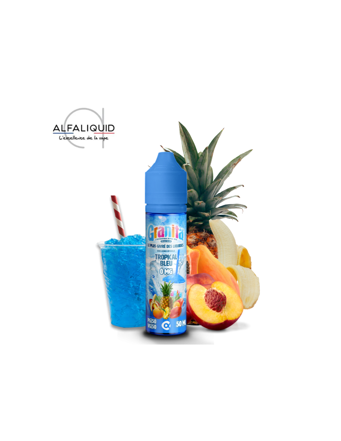 TROPICAL BLEU 50ML - GRANITA 13,99 € AlkaVape