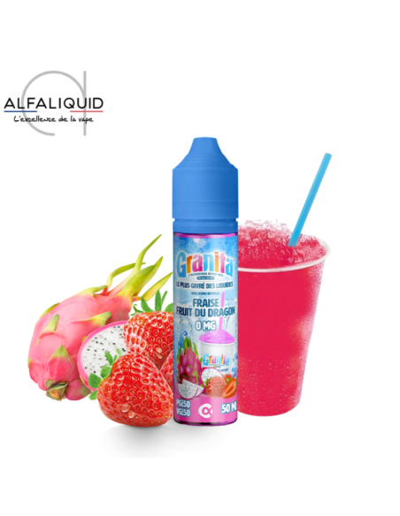 FRAISE FRUITS DU DRAGON 50ML - GRANITA