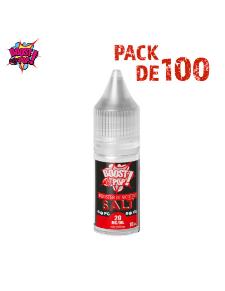 BOOSTER SALT 10ML - PACK DE 100 - BOOST MY POP