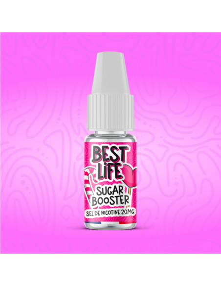SUGAR BOOSTER SEL DE NICOTINE 10ML - BEST LIFE