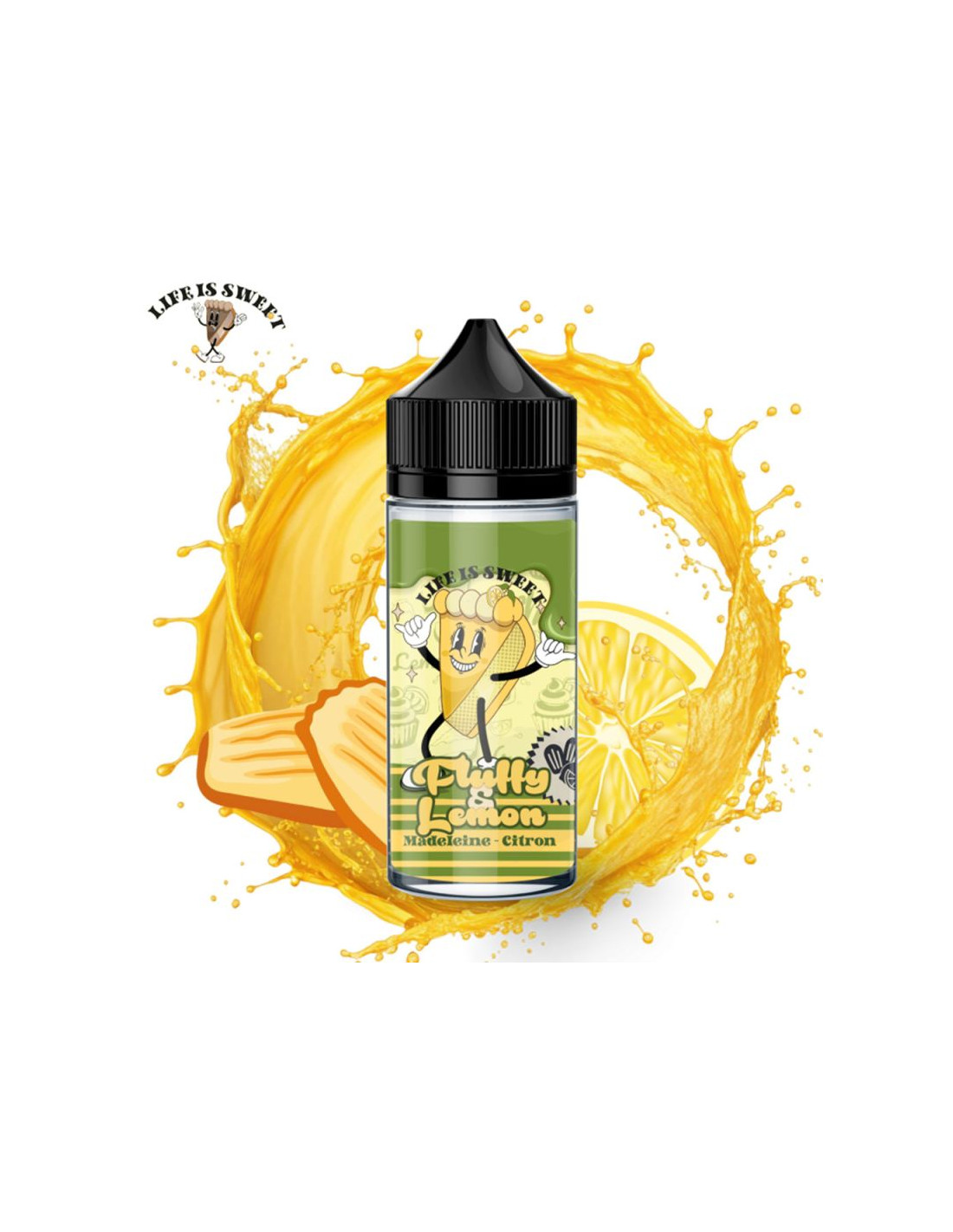 FLUFFY & LEMON 100ML - LIFE IS SWEET 17,99 € AlkaVape
