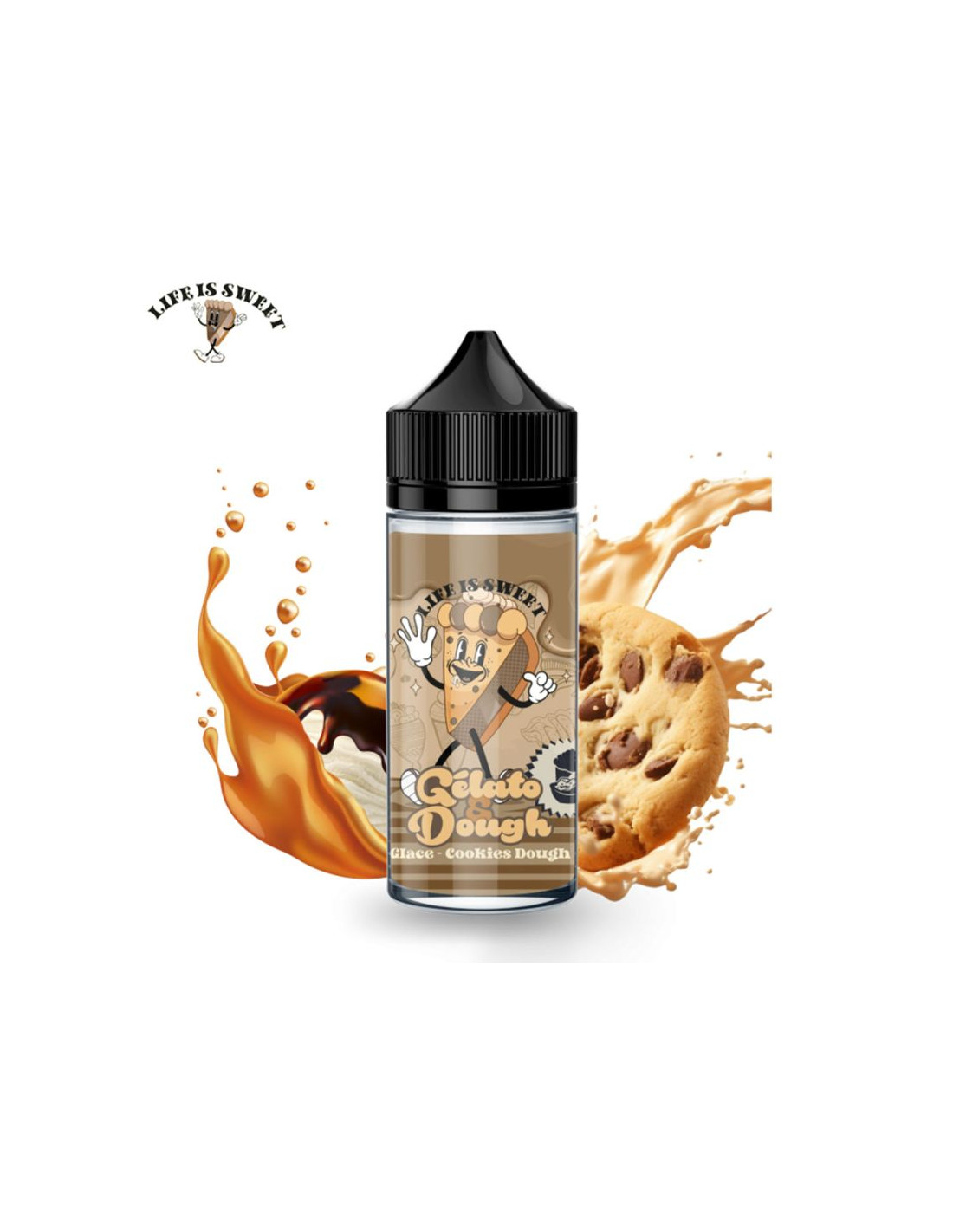 GELATO & DOUGH 100ML - LIFE IS SWEET 17,99 € AlkaVape
