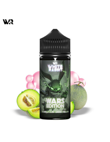 BUBBLE GUM GREEN MELON 100ML - WARS EDITION BY WHITE RABBIT