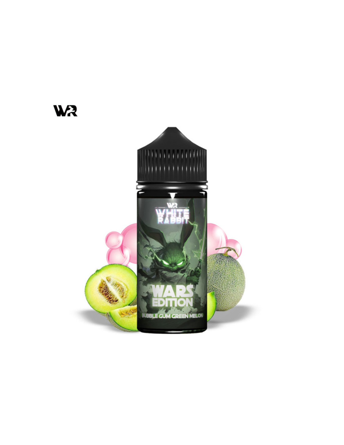 BUBBLE GUM GREEN MELON 100ML - WARS EDITION BY WHITE RABBIT 17,99 € AlkaVape