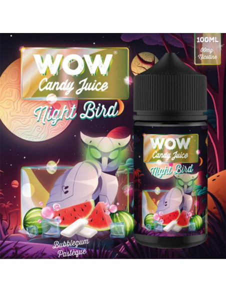 NIGHT BIRD 100ML - WOW CANDY JUICE EVOLUTION BY MADE IN VAPE