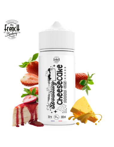 STRAWBERRY CHEESECAKE 100ML - THE FRENCH BAKERY