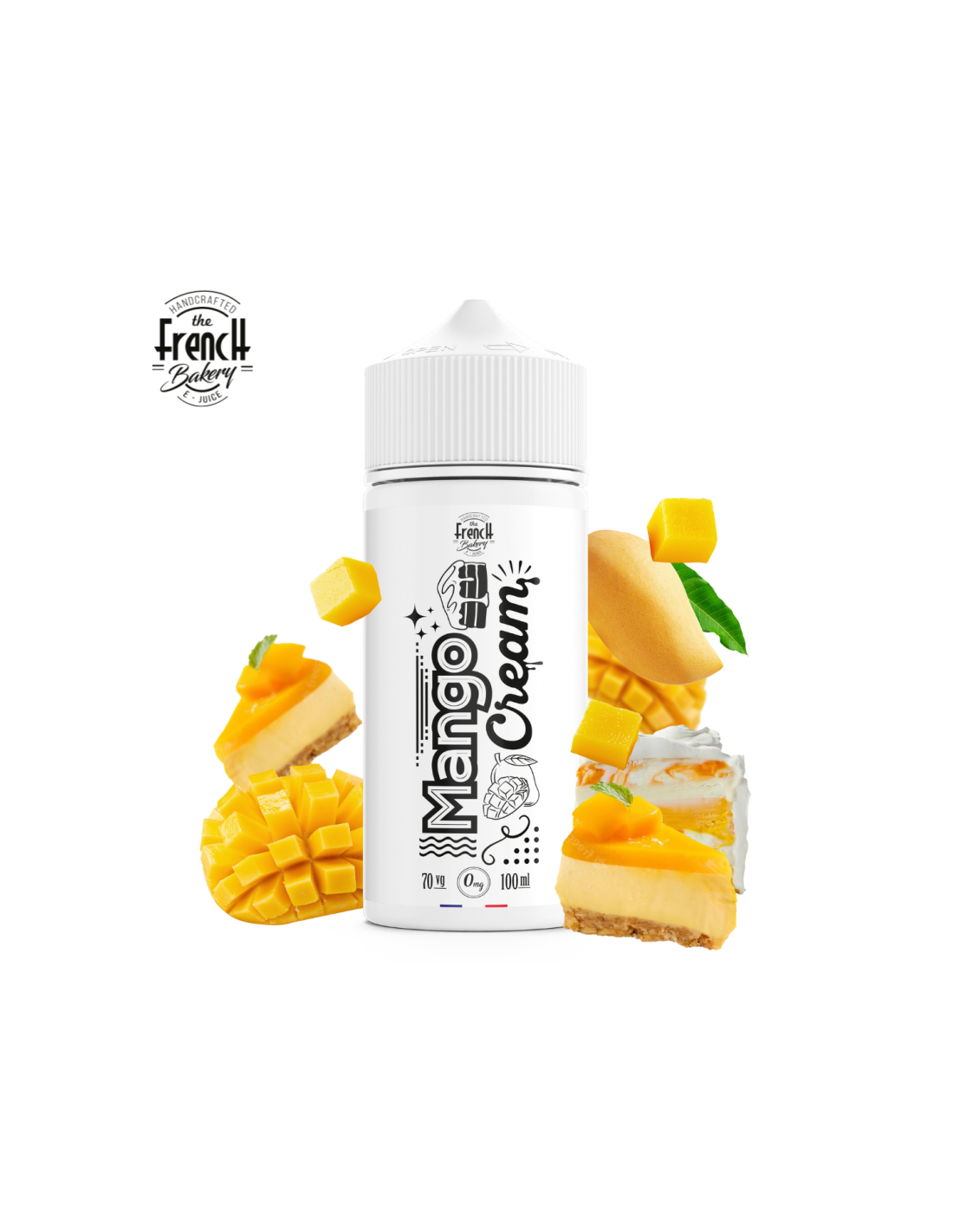 MANGO CREAM 100ML - THE FRENCH BAKERY 17,99 € AlkaVape