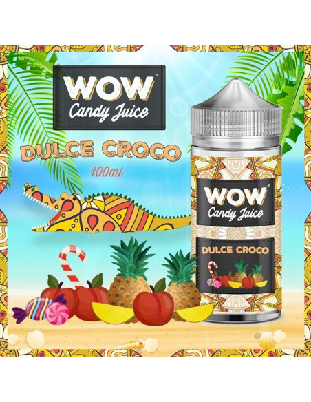 DULCE CROCO 100ML - WOW CANDY JUICE BY MADE IN VAPE