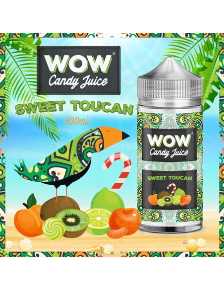 SWEET TOUCAN 100ML - WOW CANDY JUICE BY MADE IN VAPE