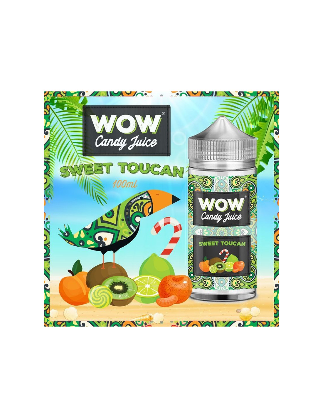 SWEET TOUCAN 100ML - WOW CANDY JUICE BY MADE IN VAPE 17,99 € AlkaVape