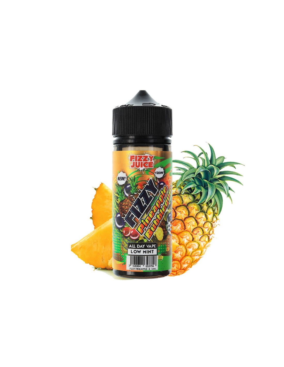 PINEAPPLE BUBBLEGUM 100ML - FIZZY 17,99 € AlkaVape