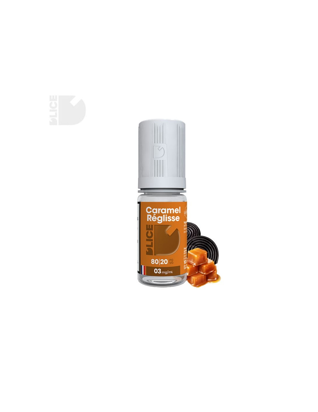 CARAMEL RÉGLISSE 10ML - DLICE 4,99 € AlkaVape