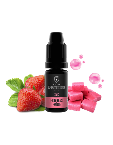 LE GUM FRAISE FRAICHE 10ML - MAISON DISTILLER