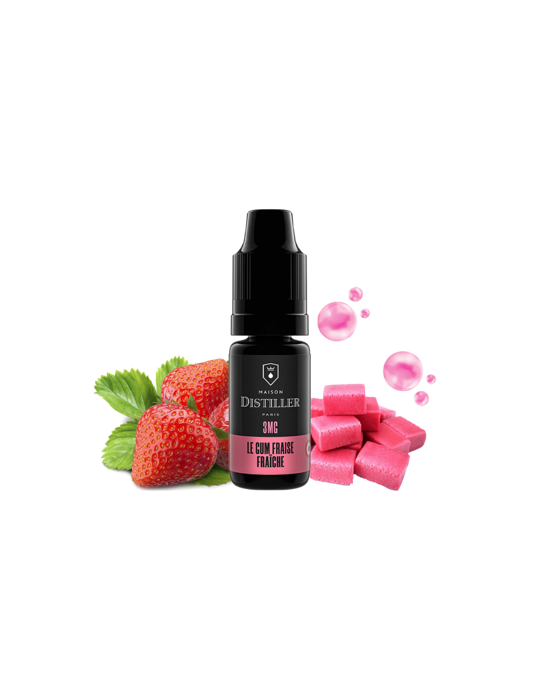 LE GUM FRAISE FRAICHE 10ML - MAISON DISTILLER 4,99 € AlkaVape