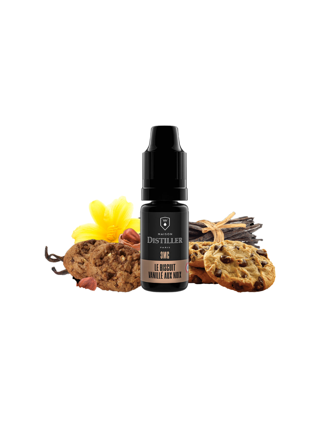 LE BISCUIT VANILLÉ AUX NOIX 10ML - MAISON DISTILLER 4,99 € AlkaVape
