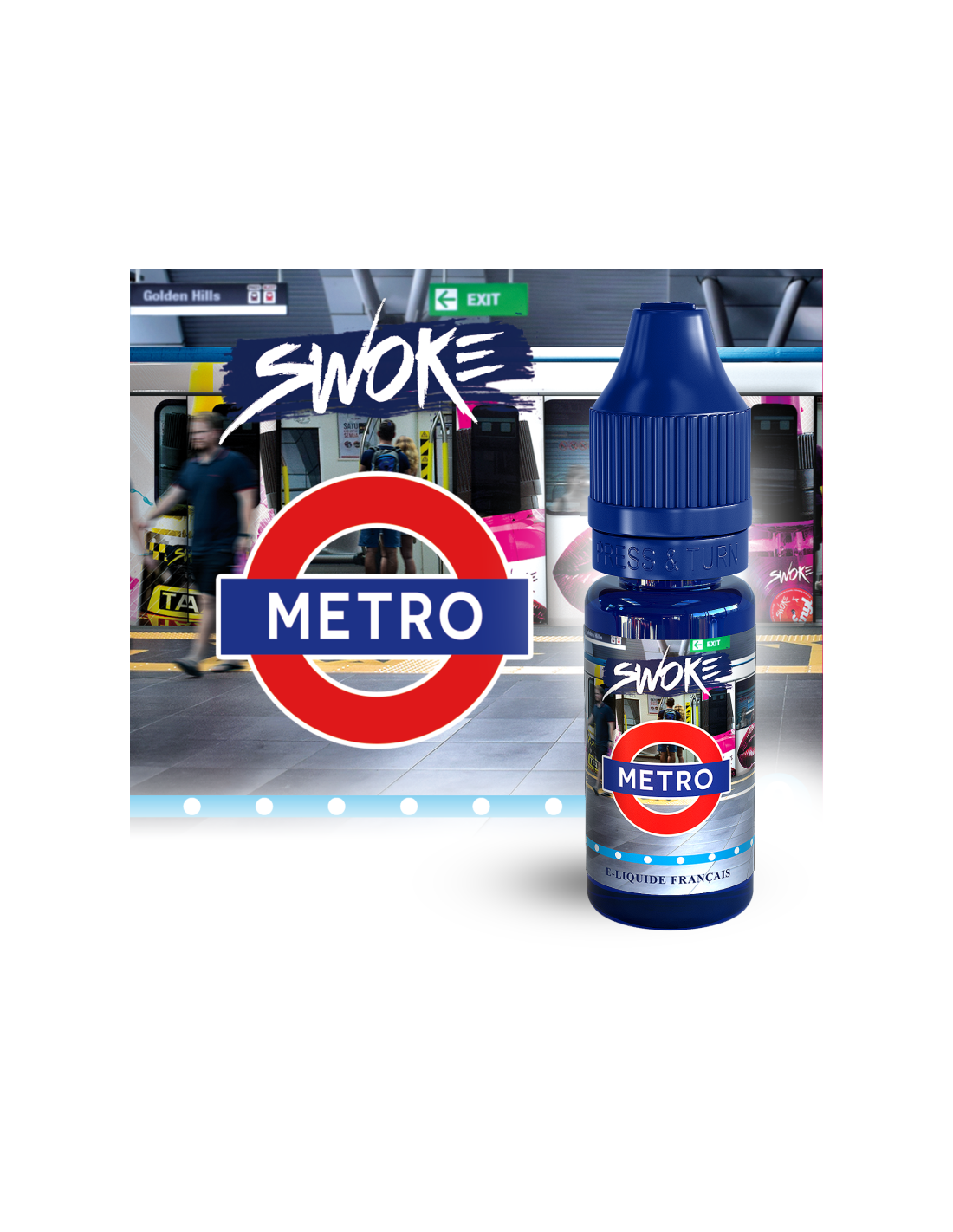 METRO 10ML - SWOKE 4,99 € AlkaVape