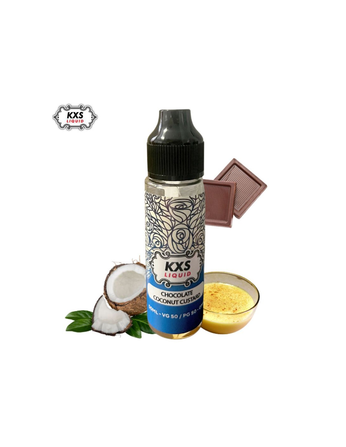 CHOCOLATE COCONUT CUSTARD 50ML - KXS 13,99 € AlkaVape
