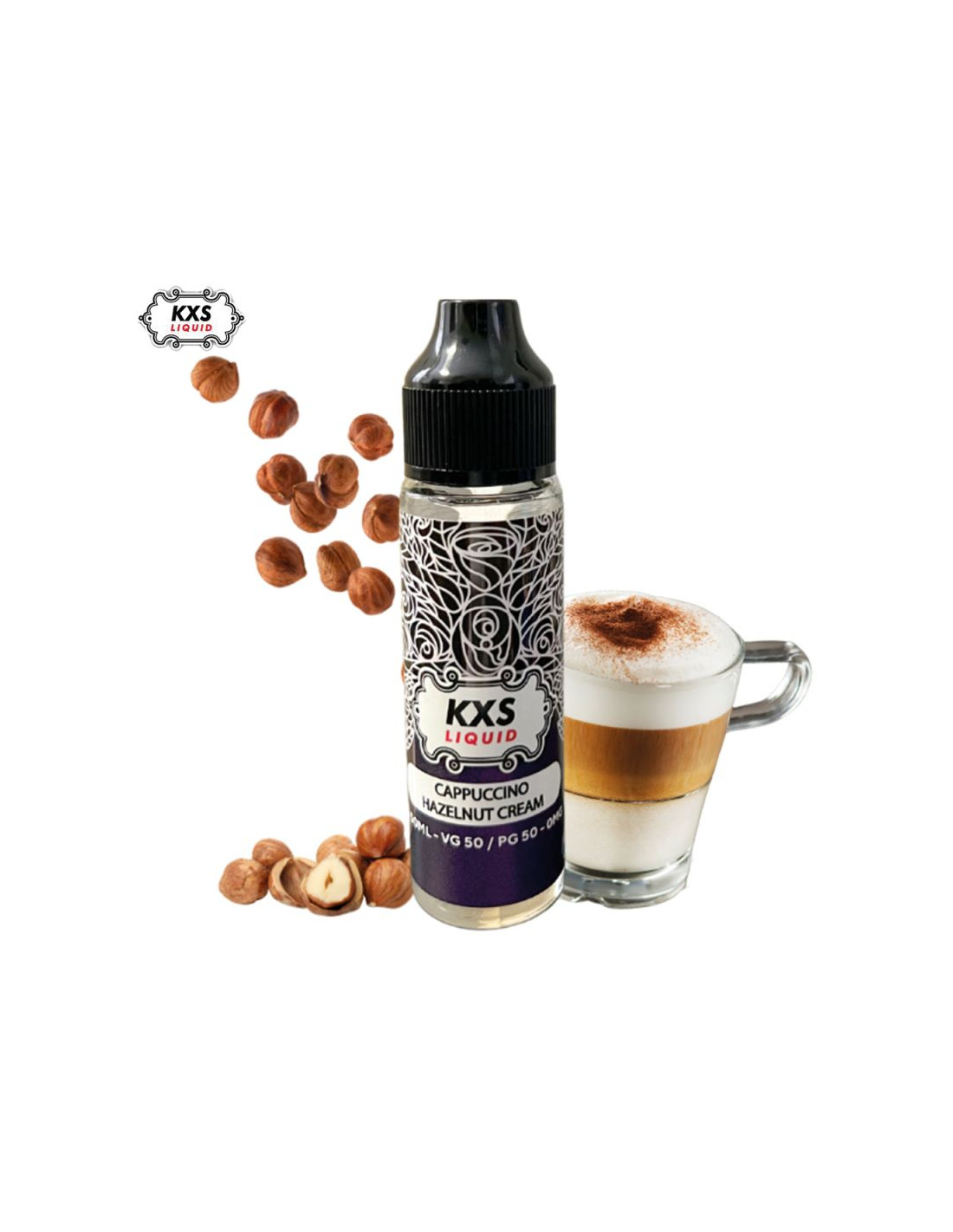 CAPPUCCINO HAZELNUT CREAM 50ML - KXS 13,99 € AlkaVape