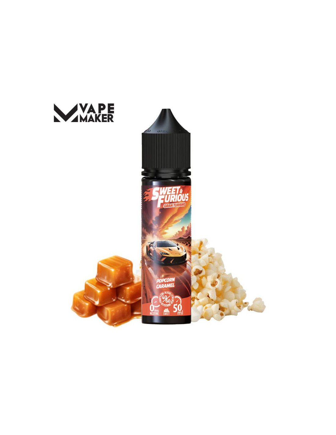 GRAN TURISMO 50ML - SWEET & FURIOUS BY VAPE MAKER 13,99 € AlkaVape