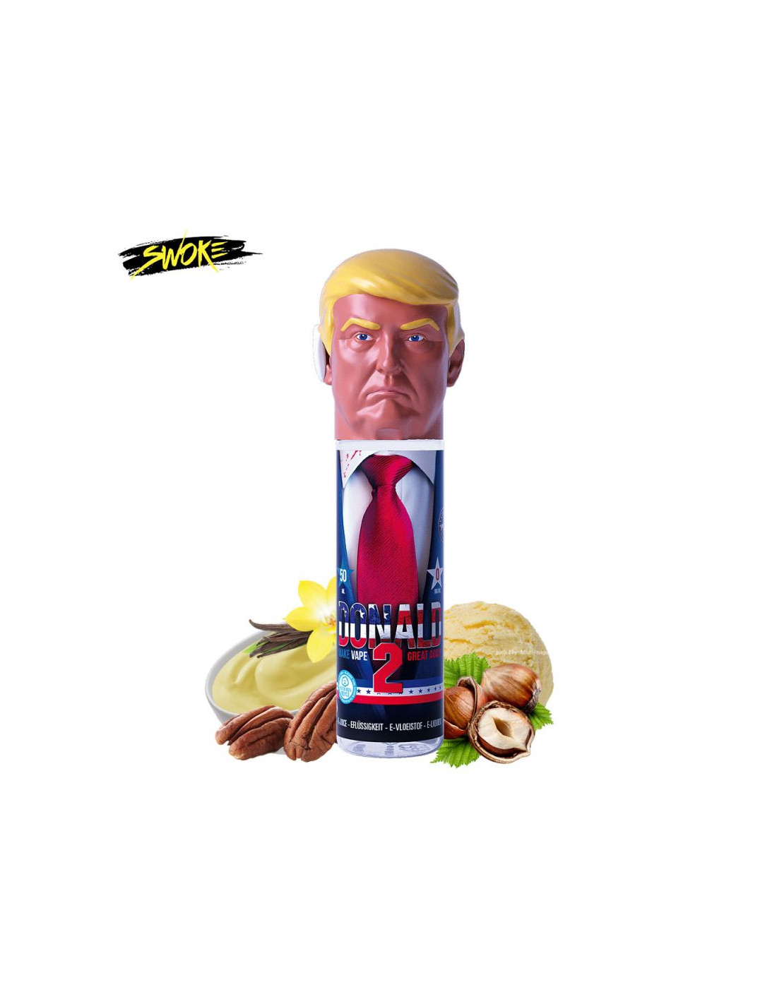 DONALD 2 50ML EDITION COLLECTOR - VAPE PARTY BY SWOKE 13,99 € AlkaVape