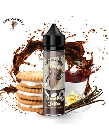 VANILLA & COFFEE 50ML - LIFE IS SWEET