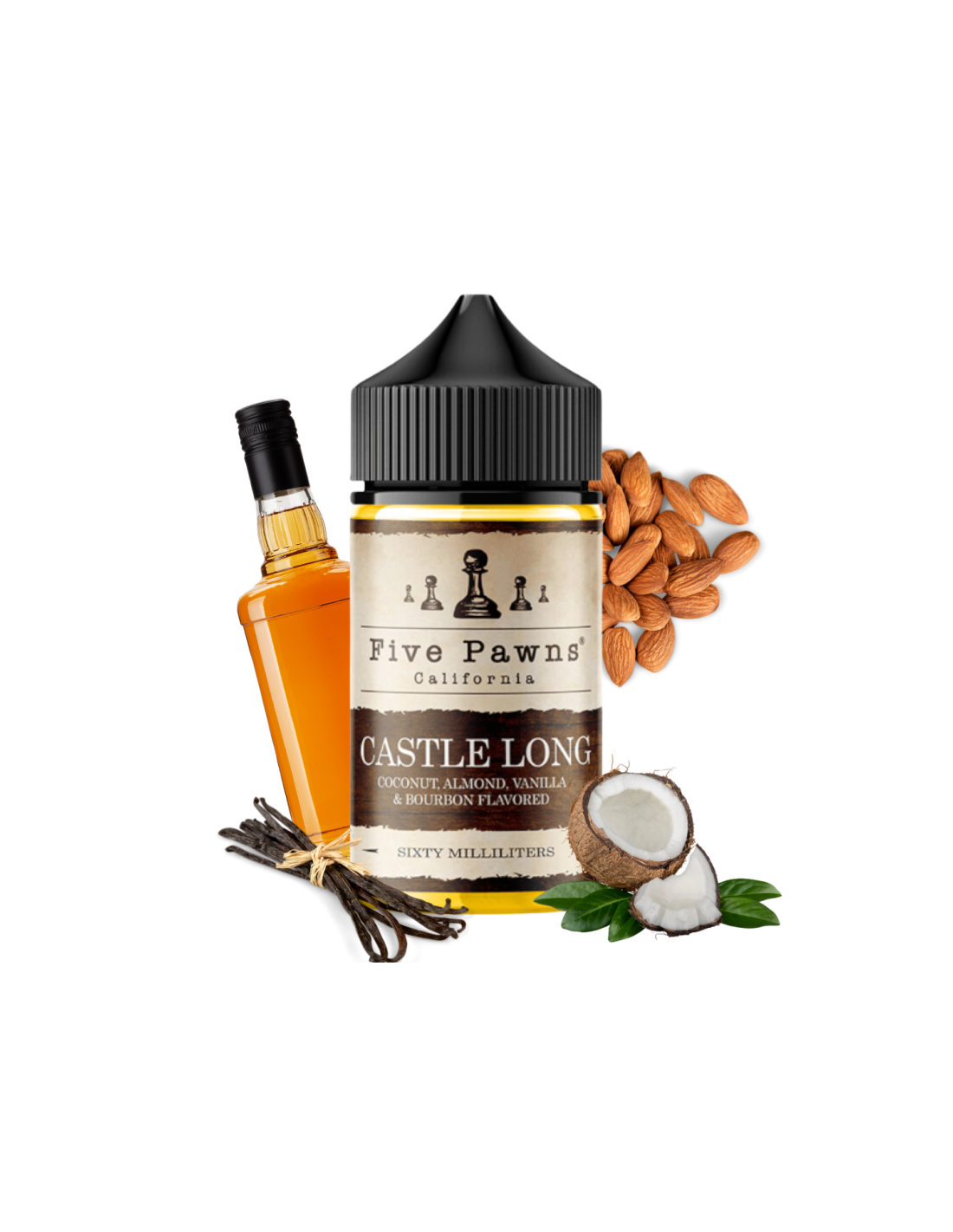 CASTLE LONG 50ML - FIVE PAWNS 13,99 € AlkaVape