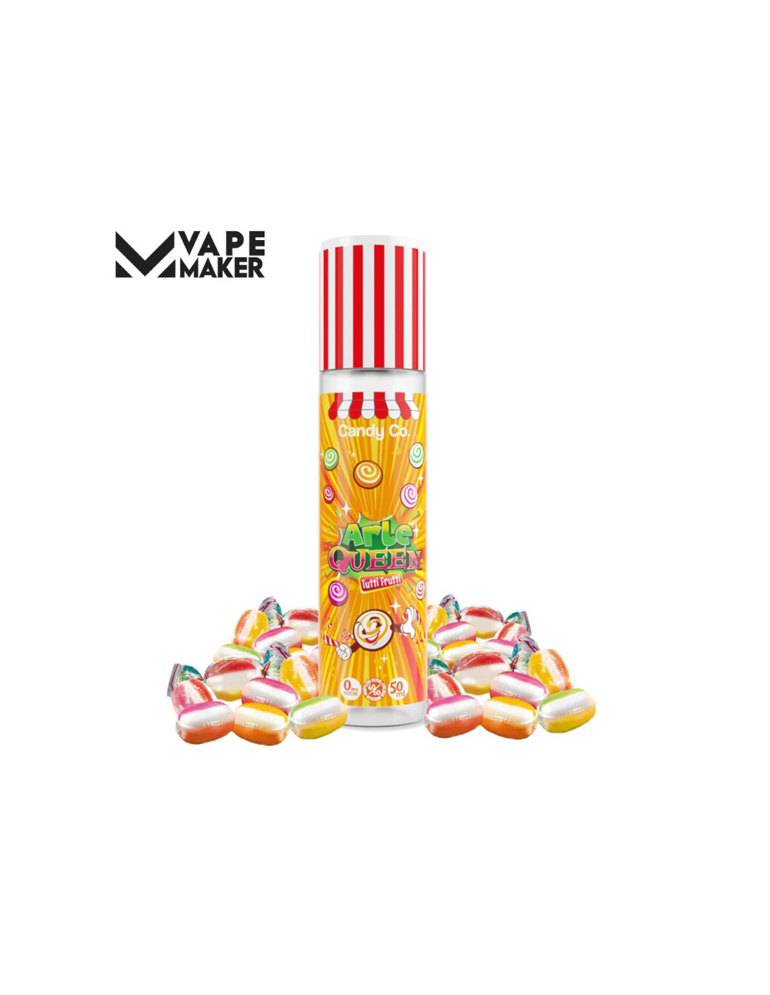 ARLEQUEEN 50ML - CANDY CO BY VAPE MAKER 13,99 € AlkaVape