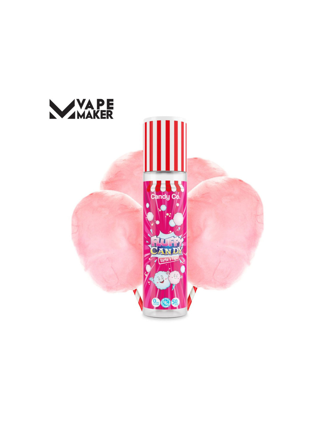 FLUFFY CANDY 50ML - CANDY CO BY VAPE MAKER 13,99 € AlkaVape