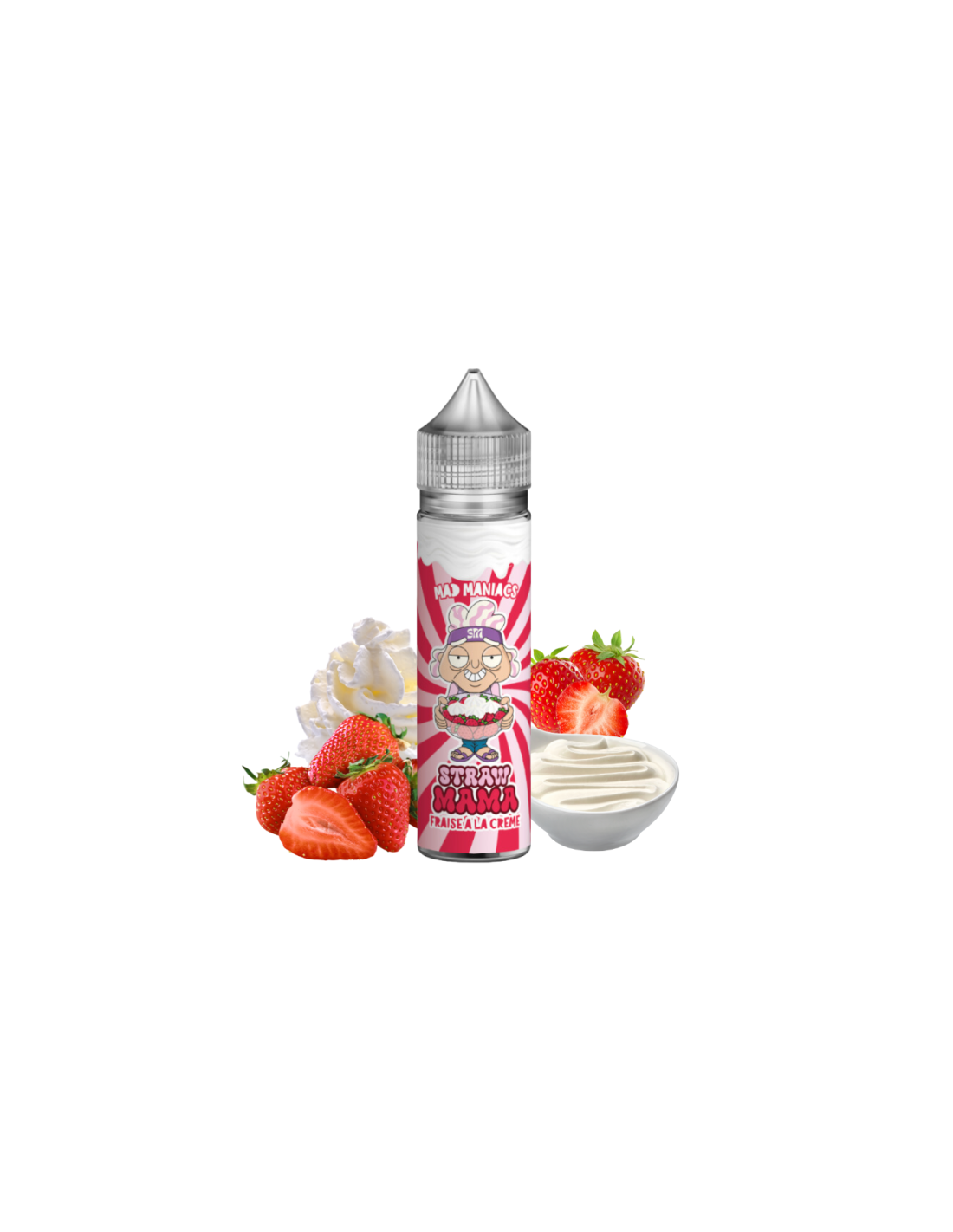 STRAW MAMA 50ML - MAD MANIACS 13,99 € AlkaVape