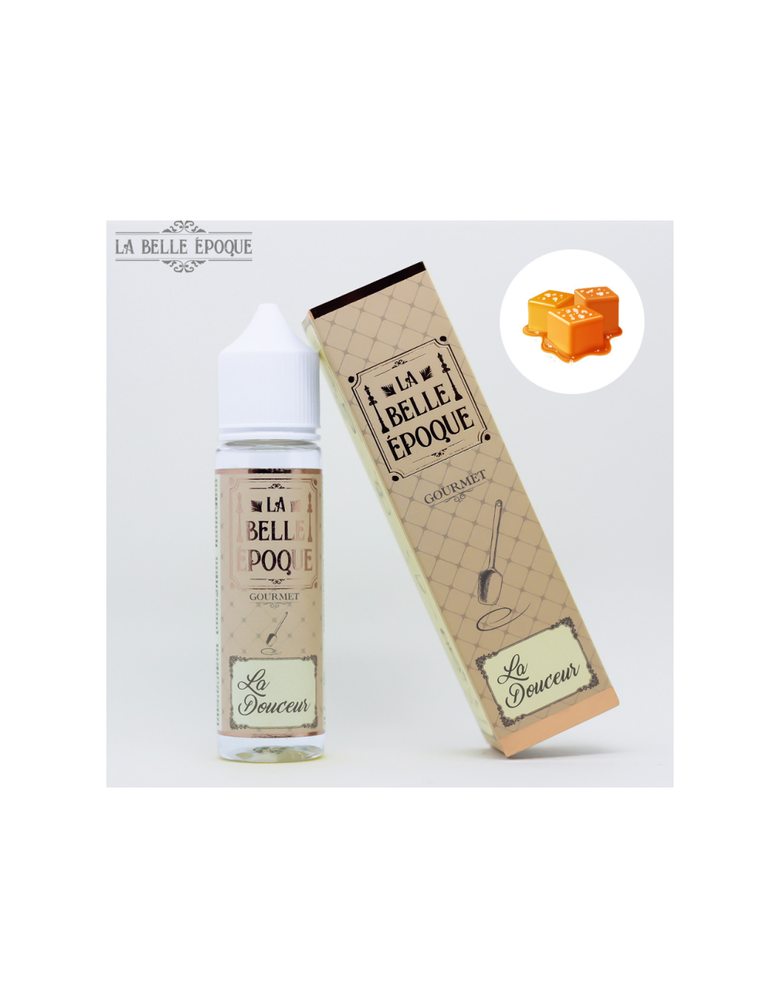 LA DOUCEUR CARAMEL BEURRE SALÉ 50ML - LA BELLE ÉPOQUE 13,99 € AlkaVape