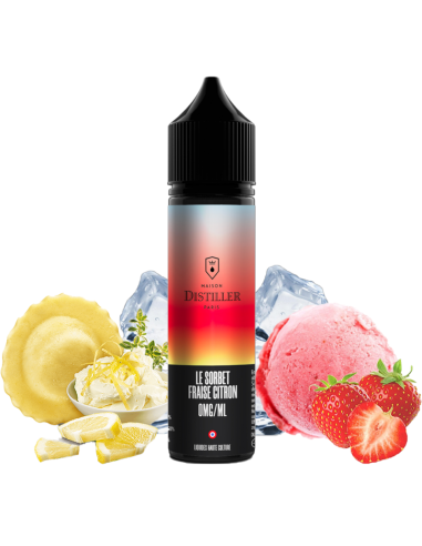 LE SORBET FRAISE CITRON 50ML - MAISON DISTILLER