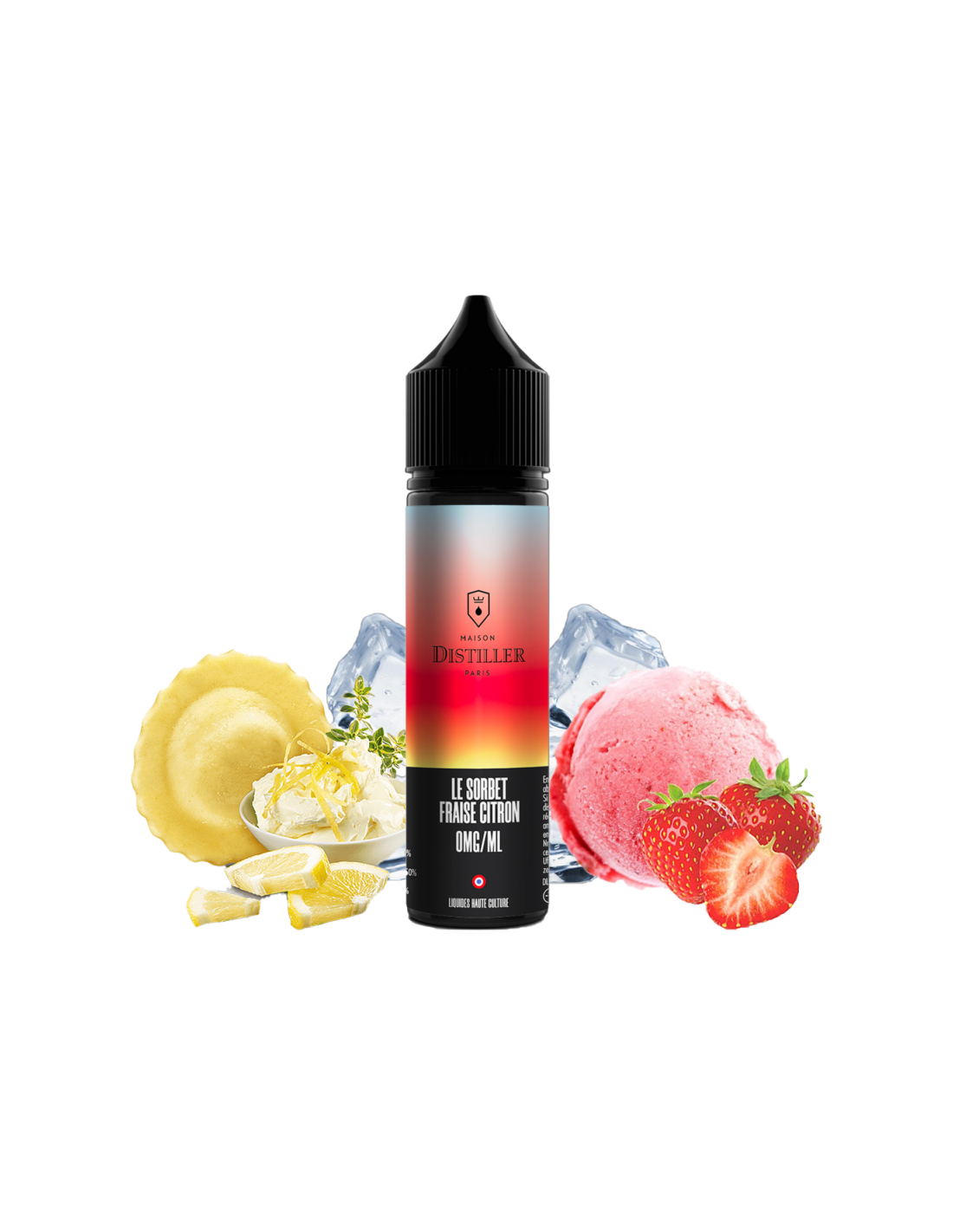 LE SORBET FRAISE CITRON 50ML - MAISON DISTILLER 13,99 € AlkaVape