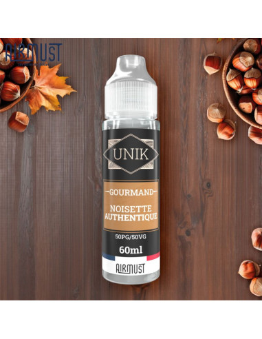 NOISETTE AUTHENTIQUE 60ML - UNIK BY AIRMUST 14,99 € AlkaVape