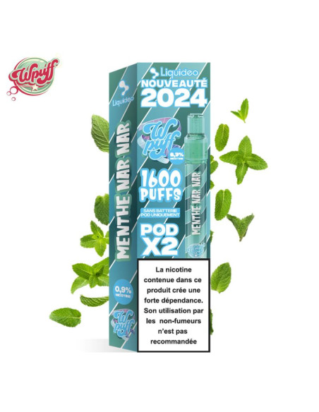 CARTOUCHES MYRTILLE FRAMBOYANTE (2PCS) - WPUFF 2.0 BY LIQUIDEO-AlkaVape-10,99 €