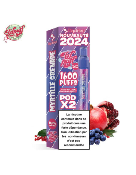 CARTOUCHES FRUITS ROUGES (2PCS) - WPUFF 2.0 BY LIQUIDEO-AlkaVape-10,99 €
