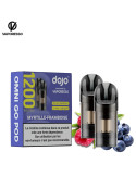 CARTOUCHES BLUEBERRY RASPBERRY (2PCS) 600 PUFFS OMNI GO - DOJO BY VAPORESSO