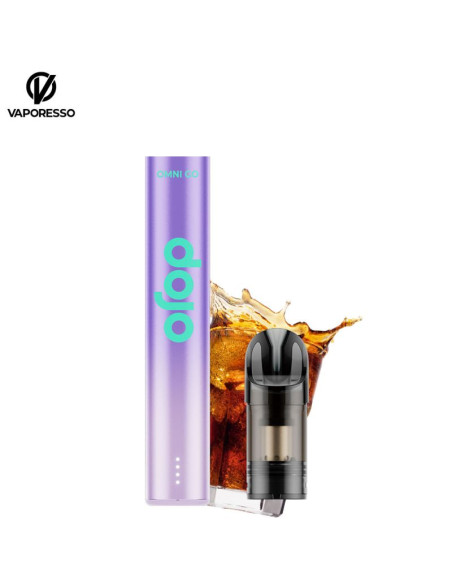 KIT COLA ICE 600 PUFFS OMNI GO 2ML - DOJO BY VAPORESSO