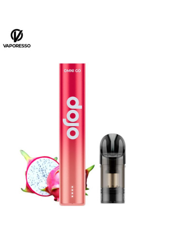 KIT DRAGON FRUIT 600 PUFFS OMNI GO 2ML - DOJO BY VAPORESSO