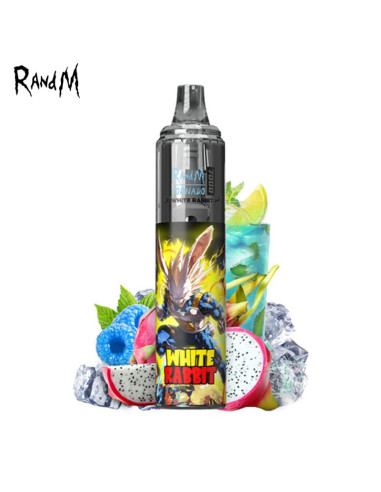 KIT DRAGON BLUE RAZZ LEMONADE ICE 7000 PUFFS 2ML - TORNADO BY RANDM